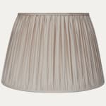 Mist Faille Lugano Silk Pembroke Lampshade