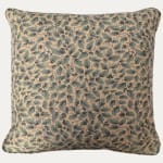 Bennison English Oakleaf Faded Blue on Beige