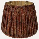 One-off Vintage Paisley Silk Sari Lampshade