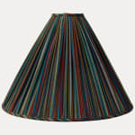Vintage Azeri Jajim Striped Pendant Conical Lampshade