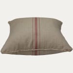 Robert Kime Avignon Stripe Red Cushion