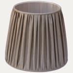 Rose Uniacke Lightweight Linen in Seed Handsewn Lampshade