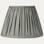 Claremont Josephine Striped Silk Lampshade for Wall Lights