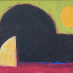 Alfred Stockham Yacht and Moon