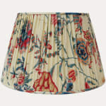 Pierre Frey Braquenie Saint Leger Bleu Rose Handsewn Lampshade