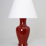 Fishtail Vase Sang de Boeuf