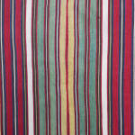 Shirvan Striped Silk Jajim of Exceptional Quality