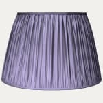 Douppion Amethyst Silk Pembroke Lampshade