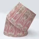 Robert Kime Andijan Pink Ikat Silk Cotton Lampshade