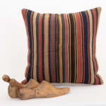 45x45cm 18x18in Jajim Striped Cushion