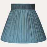 Douppion Cascade Silk Collar Top Lampshade