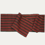 Green & Red Striped Textile