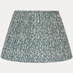 New Warner Textile Archive Nathalie Blue/Grey Lampshade for US Lamps