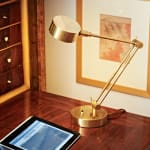 Faringdon Desk Lamp Brass