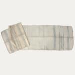 Anatolian Raw Silk with Blue Stripe