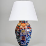 Imari Table Lamp - Peony