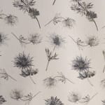 Sophies Thistles Steel Linen