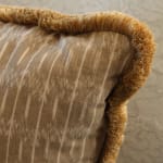 Cushions with a Brush Fringe Finish
