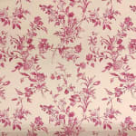 Avesnieres Flowers Canvas Light Raspberry