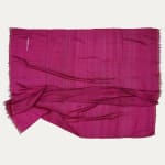 Fuchsia Cochinyl Dyed Silk Shawl