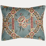 Antoinette Poisson Guirlandes de Fleurs Cushion with Fabric Both Sides