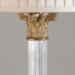 Reeded Column Table Lamp