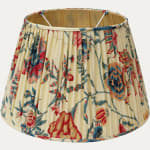 Pierre Frey Braquenie Saint Leger Bleu Rose Handsewn Lampshade