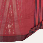Striped Damask Silk Apron