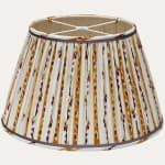 Pierre Frey Le Manach Madame Elisabeth Tournesol Lampshade with Inset Trim