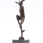 David Williams Ellis Mercury Bronze Sculpture