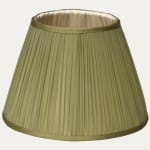 French Chiffon Changea Pear Lampshade with Silk Trim