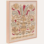 Framed Ottoman Greek Embroidery Early 19th C.