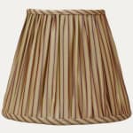 Claremont Autrichienne Striped Silk Handsewn Lampshade