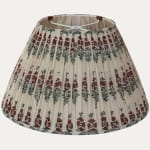 Robert Kime Field Poppy Fabric Lampshade for US Lamps