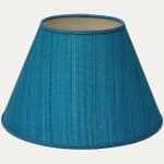 John Boyd Paso Marine Horsehair Lampshade with Cream Linen Lining