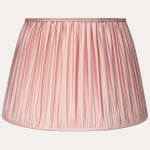 Douppion Blush Silk Pembroke Lampshade