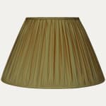 Shot Khaki Taffetas Fontanges Silk Empire Lampshade