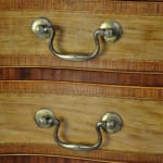 Hepplewhite Period Satinwood Serpentine Chest of Drawers