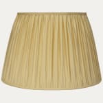 Pale Gold Taffetas Silk Pembroke Lampshade