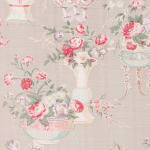 Chinese Vases Grey On Oyster