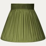 Douppion Apple Silk Collar Top Lampshade