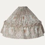 Morris & Co Pimpernel Cochineal Pink Handsewn Hanging Pendant Lampshade