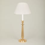 Reeded Candlestick Table Lamp