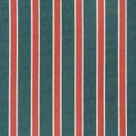 Teeth Stripe Green Rust On Beige