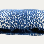 Schumacher Cheetah Ink Decorative Cushion handmade by Floren