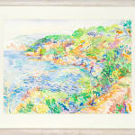 Fred Yates Cap Ferrat Framed