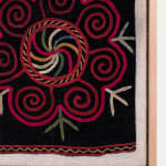 Framed Kazak Embroidery Fragment Early 20thC