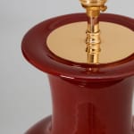 Fishtail Vase Sang de Boeuf