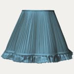 Douppion Cascade Silk Scallop Lampshade