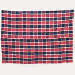 Large Check Uzbek Silk Panel